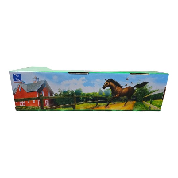 New Ray 1/18 Country Life Landrace Hog Pig Farm animal feeding accessory set NIB - Picture 6 of 6